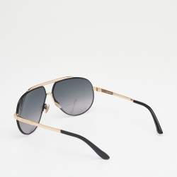 Jimmy Choo Gold Tone/Grey Gradient Benny FHGHD Aviator Sunglasses