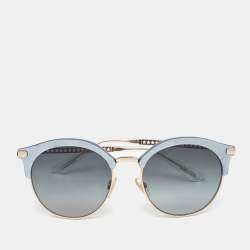 Jimmy Choo Blue Hally/S MVU9O Round Sunglasses 