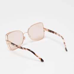 Jimmy Choo Rose Gold Frieda/S Frame Oversize Sunglasses