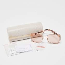 Jimmy Choo Rose Gold Frieda/S Frame Oversize Sunglasses