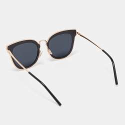 Jimmy Choo Black/Gold Nile/S Cat Eye Sunglasses