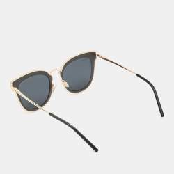 Jimmy Choo Black Nile/S RHL2/K Aviator Sunglasses