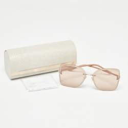 Jimmy Choo Pink Leti Square Sunglasses