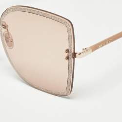 Jimmy Choo Pink Leti Square Sunglasses