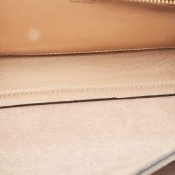 Pre Owned Jimmy Choo Brown Leather Rebel Flap Shoulder Bag