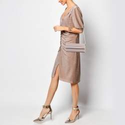 Jimmy Choo Lilac Acrylic Sweetie  Chain Clutch