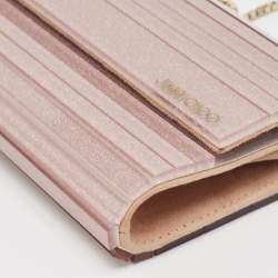 Jimmy Choo Lilac Acrylic Sweetie  Chain Clutch