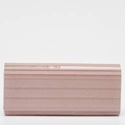 Jimmy Choo Lilac Acrylic Sweetie  Chain Clutch