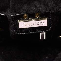 Jimmy Choo Black Patent Leather Bree Tote