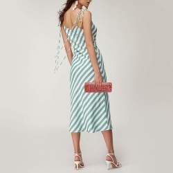 مملوكة مسبقًا Jimmy Choo Neon Pink/Black Leopard Print Vinyl Twill Tube Clutch