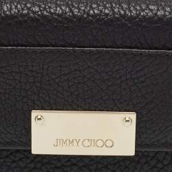 Jimmy Choo Black Reese Continental Wallet