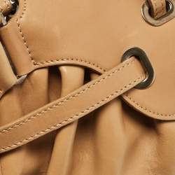 Jimmy Choo Brown Leather Tulita Satchel