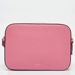 Jimmy Choo Peony Pink Leather Balti Camera Bag