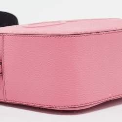 Jimmy Choo Peony Pink Leather Balti Camera Bag