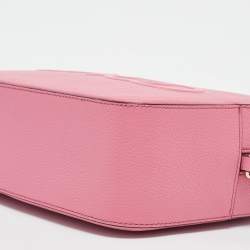 Jimmy Choo Peony Pink Leather Balti Camera Bag