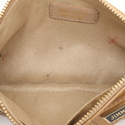 Jimmy Choo Mustard Patent Leather Chain Clutch