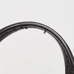 Pre Owned Jimmy Choo Black Leather Small Varenne Bowler Bag