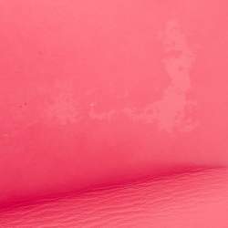 Jimmy Choo Red Patent Leather Maia Clutch