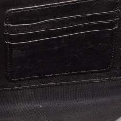 Pre Owned Jimmy Choo Tricolor Glitter and Leather Maia Clutch