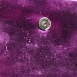 Jimmy Choo Metallic Magenta Leather Clutch