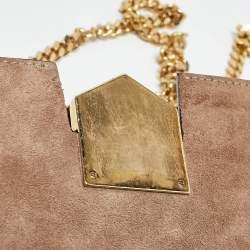 Jimmy Choo Black Leather Lockett City Shoulder Bag
