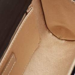 Pre Owned Jimmy Choo Black Acrylic and Leather Candy Chain Clutch