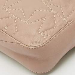 Jimmy Choo Beige Leather Star Haya Crossbody Bag