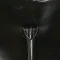Jimmy Choo Black Leather Riley Tote