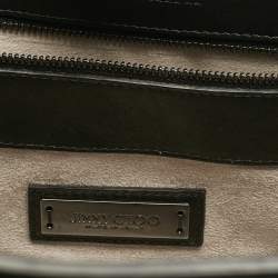 Jimmy Choo Black Leather Riley Tote