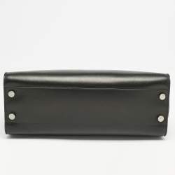 Jimmy Choo Black Leather Riley Tote
