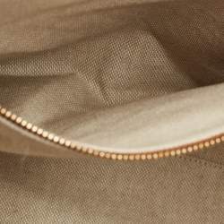 Jimmy Choo Tan/natural Canvas Varenne Tote