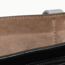 Jimmy Choo Burgundy Leather and Suede Twist Tote