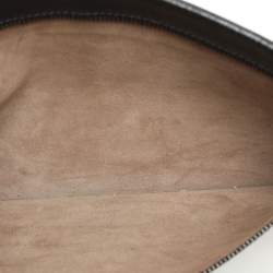 Jimmy Choo Burgundy Leather and Suede Twist Tote