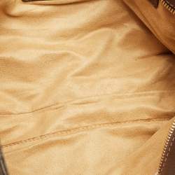 Jimmy Choo Bronze Leather Rio Chain Shoulder Bag