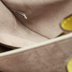 Jimmy Choo Olive Green Leather Madeline Shoulder Bag