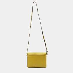 Jimmy Choo Olive Green Leather Madeline Shoulder Bag