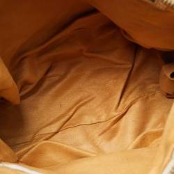 Pre Owned Jimmy Choo Silver Foil Leather Rosa Satchel