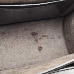 Pre Owned Jimmy Choo Black Glossy Leather Madeline Shoulder Bag