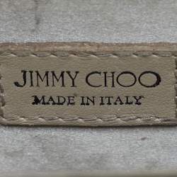 Pre Owned Jimmy Choo Black Acrylic Candy Chain Clutch Bag