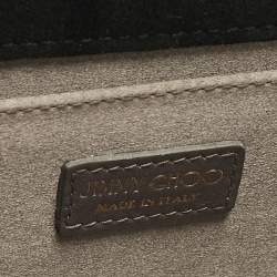 Pre Owned Jimmy Choo Multicolor Holographic Eye Acrylic Candy Chain Clutch