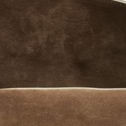 Pre Owned Jimmy Choo White Leather Madeline Top Handle Bag