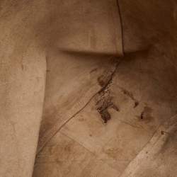 Pre Owned Jimmy Choo Beige Leather Shopper Tote