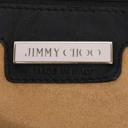 Pre Owned Jimmy Choo Black Leather XL Saba Hobo