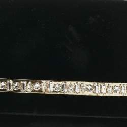 Pre Owned Jimmy Choo Black Velvet Crystal Embellished Clutch