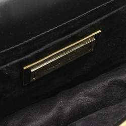 Pre Owned Jimmy Choo Yellow Snakeskin Rebel Crossbody Bag