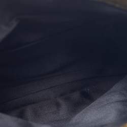 Pre Owned Jimmy Choo Gold/Silver Lurex Fabric and Chainmail Chandra Chain Clutch