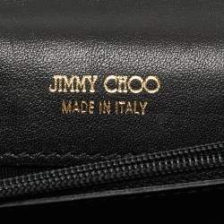 Pre Owned Jimmy Choo Black Patent Leather Reese Clutch