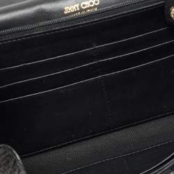 Pre Owned Jimmy Choo Black Patent Leather Reese Clutch