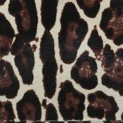 Pre Owned Jimmy Choo Burgundy/Off White Calf Hair Ally Flap Shoulder Bag