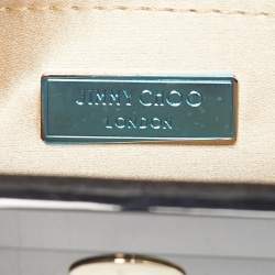 Pre Owned Jimmy Choo Black Acrylic Sweetie Chain Clutch